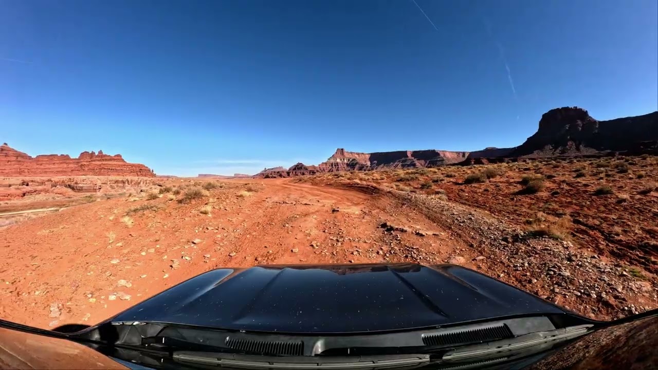Return on Chicken Corners and Hurrah Pass Moab Utah