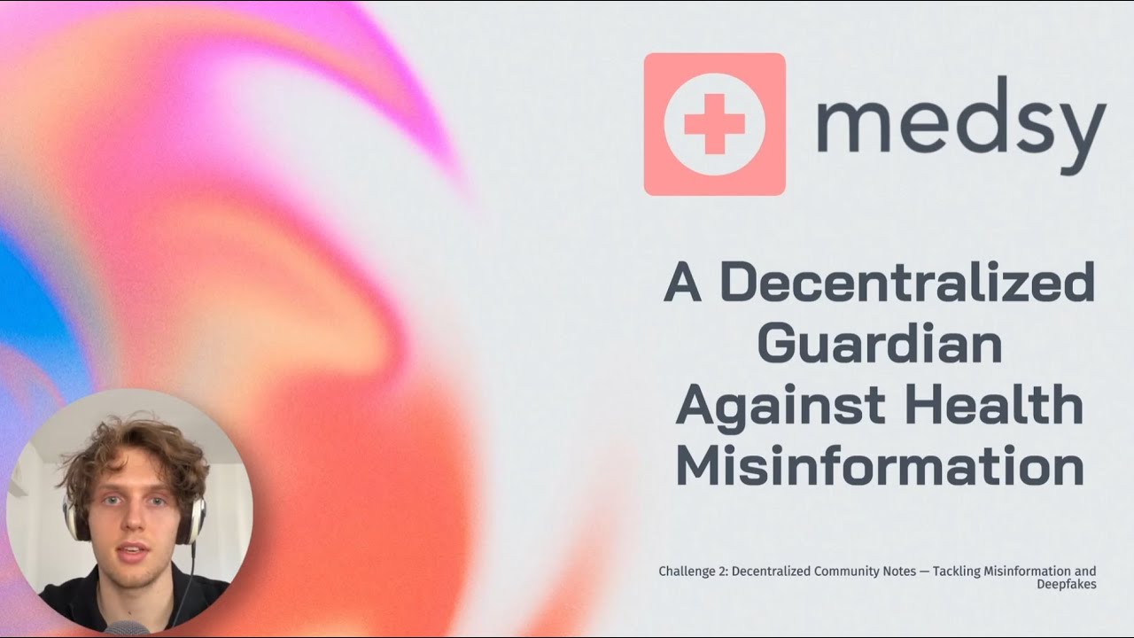 Medsy - A Decentralized Guardian Against Health Misinformation, OriginTrail / AI Agent Hackathon