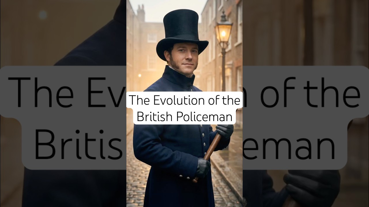 The Evolution of the British Policeman #history