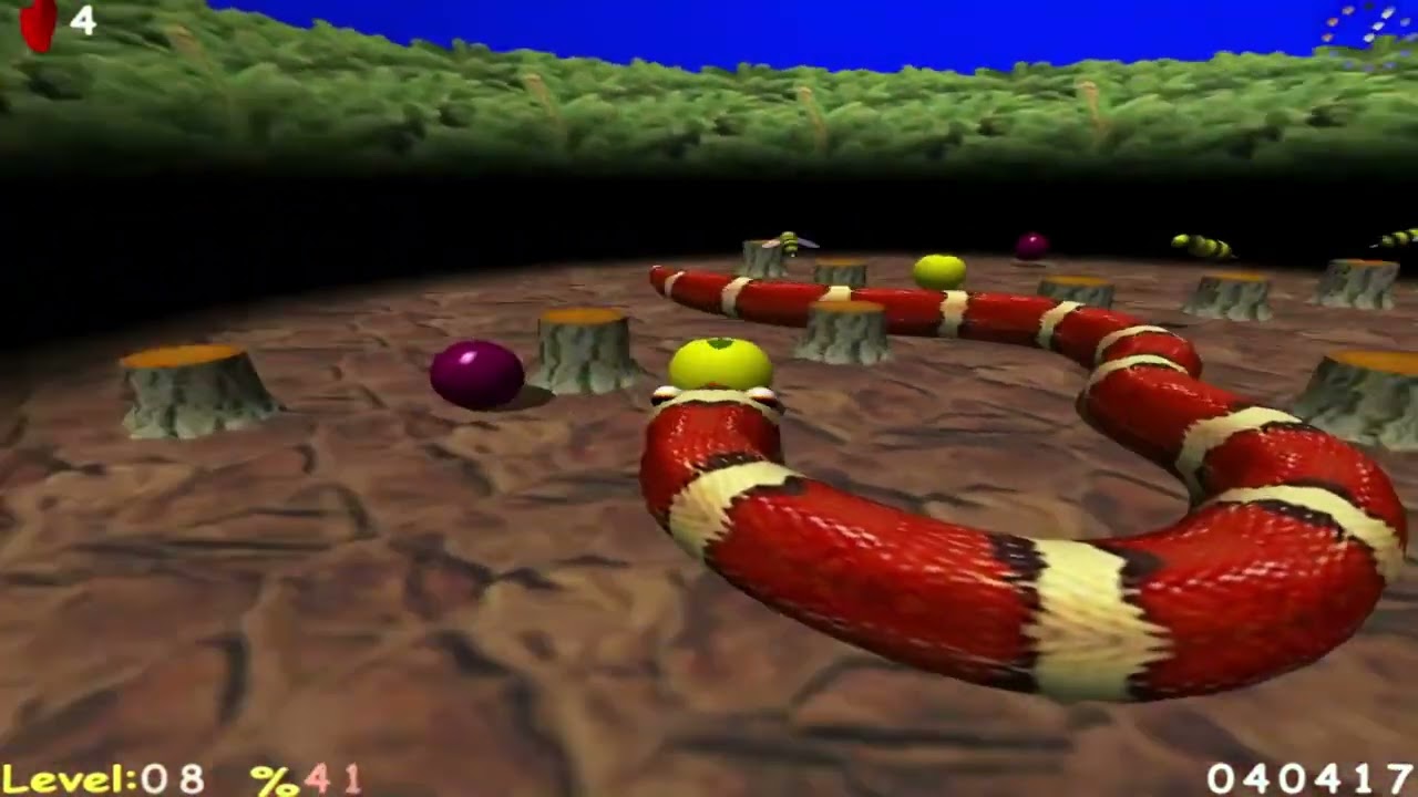 AxySnake - Close Camera Area #3/3 - Rainforest (Final Close Camera Area)