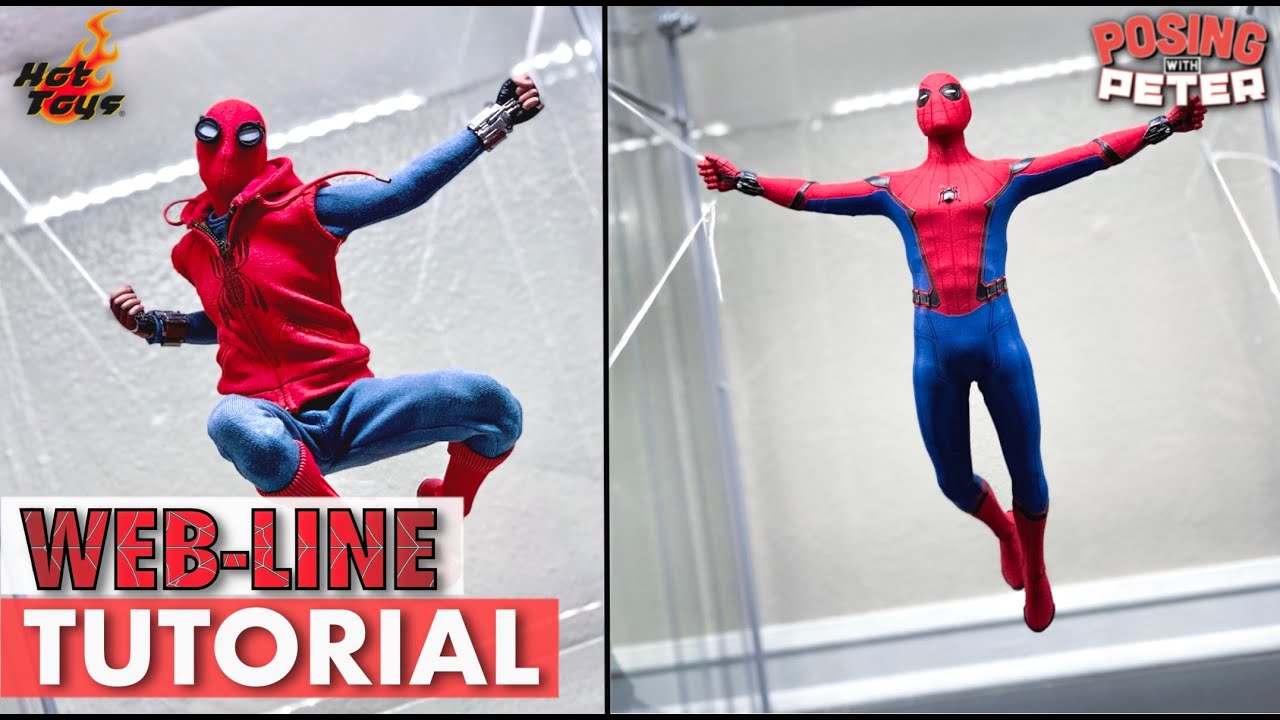 Учебное пособие по Hot Toys Spider-Man Web | Возвращение домой | Позирование с Питером