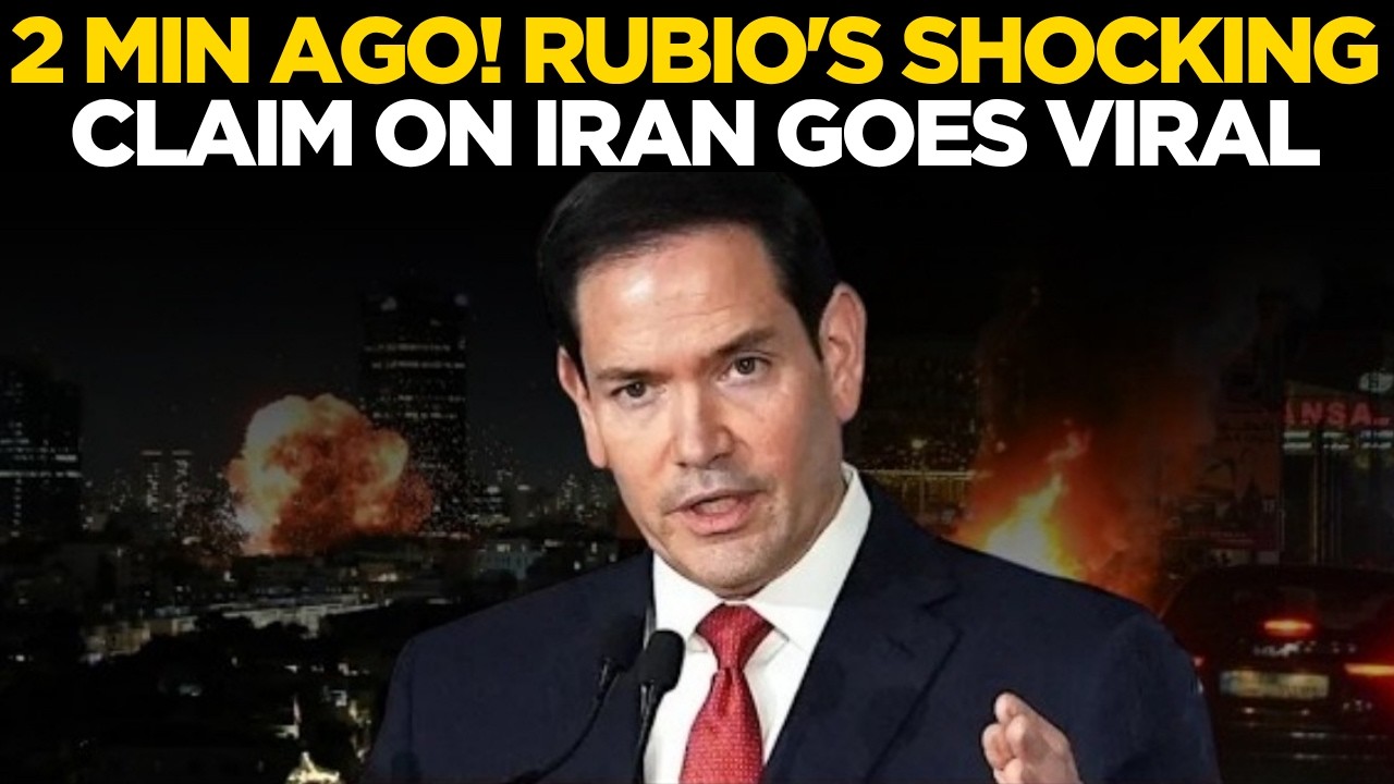 Rubio's Shocking Warning Live | Rubio's Iran Warning Stuns America | Trump Iran Showdown | TRUMP