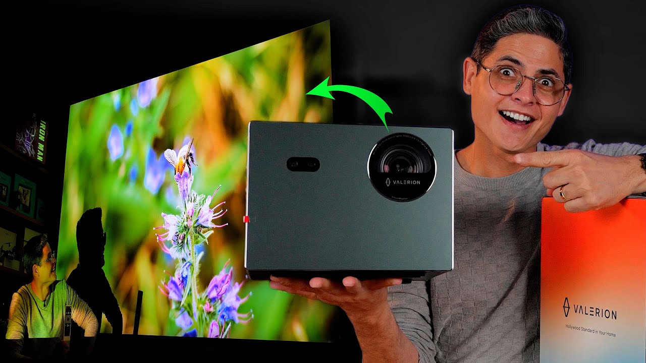 UM CINEMA EM CASA AQUI NO ESTÚDIO GT! Valerion VisionMaster Pro 2 4K 🎥🍿