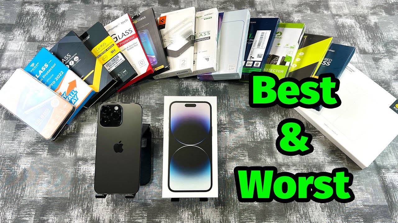Best And Worst Screen Protectors for Apple iPhone 14 Pro Max