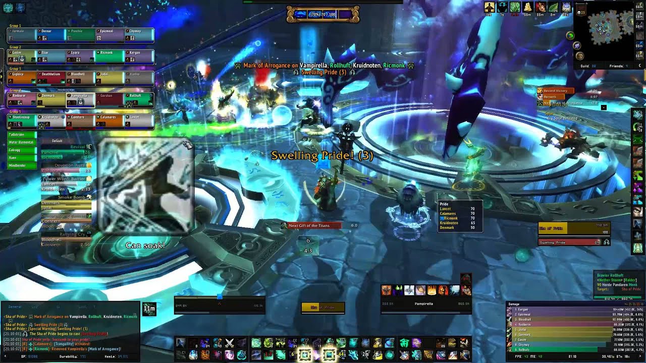 Sha of Pride - Nether Storm 25man HC