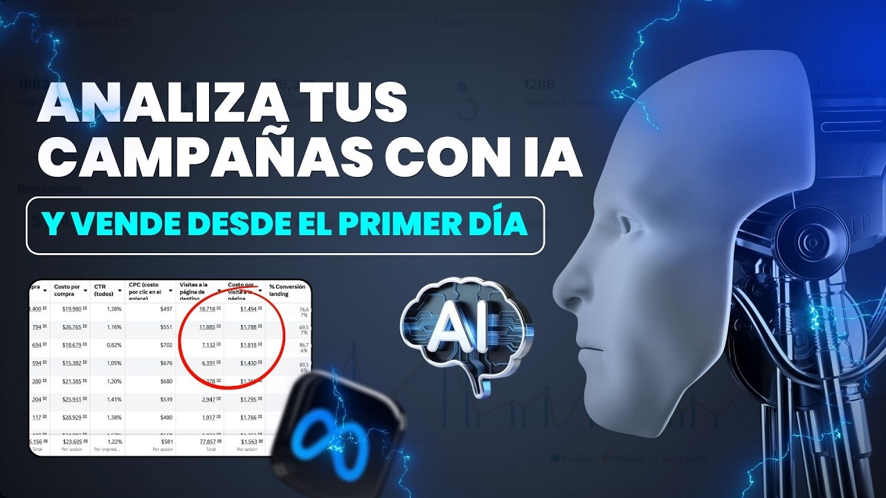 Analiza tus CAMPAÑAS con IA 🤖 y VENDE desde el PRIMER día 💰