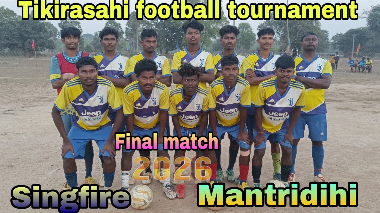 Final match_MANTRIDIHI FC 🆚 SINGFIRE FC Penalty kick Tikirasahi football tournament 2026