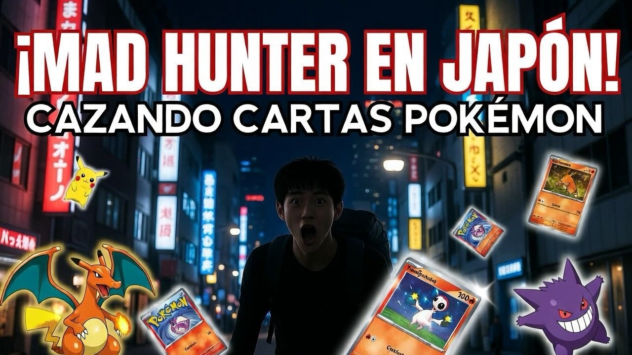 REACCION A MADHUNTER Y JAPANGEMU CAZANDO CARTAS POKEMON EN JAPON 🔥