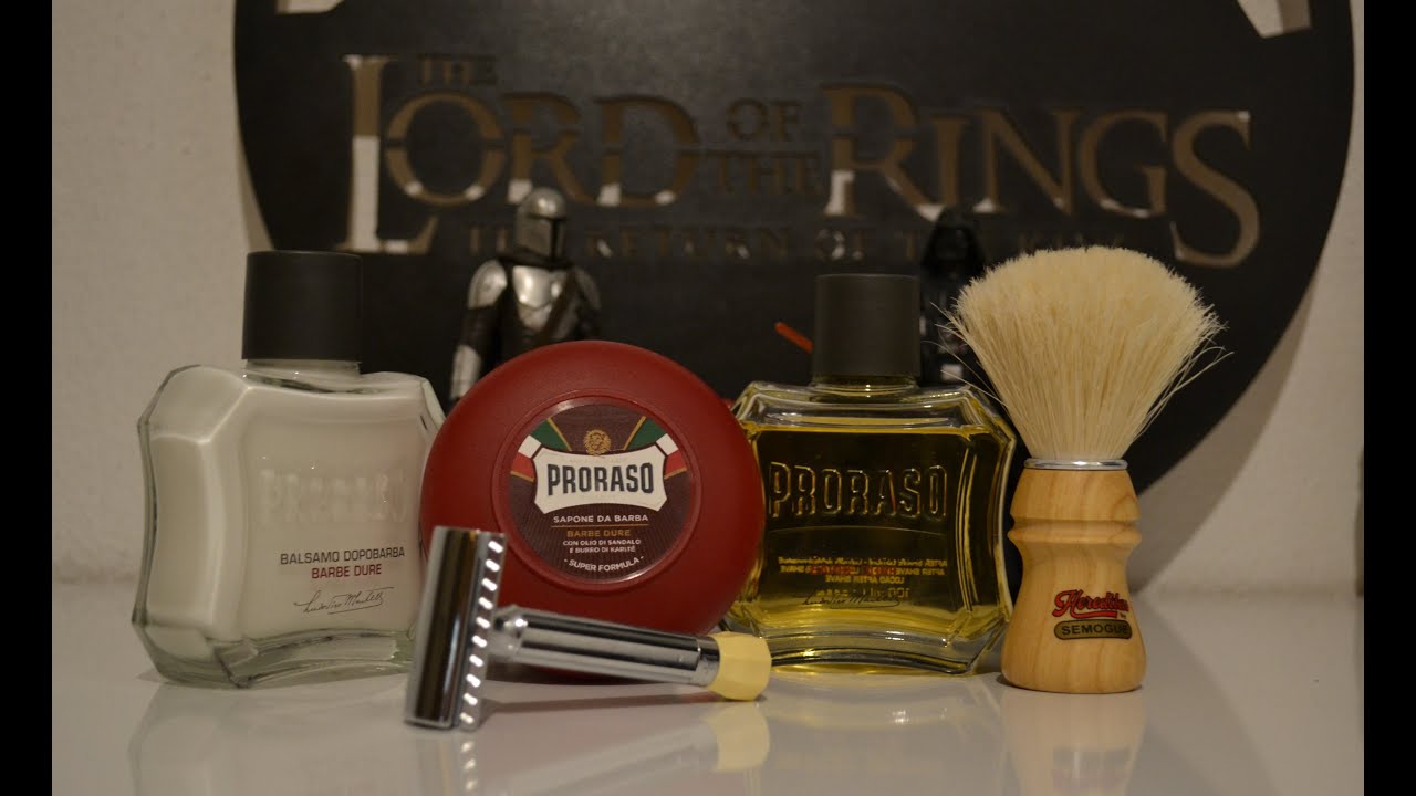 Merkür Progress,  Semogue 1250,  Proraso Sandal Ağacı ile Geleneksel Tıraş