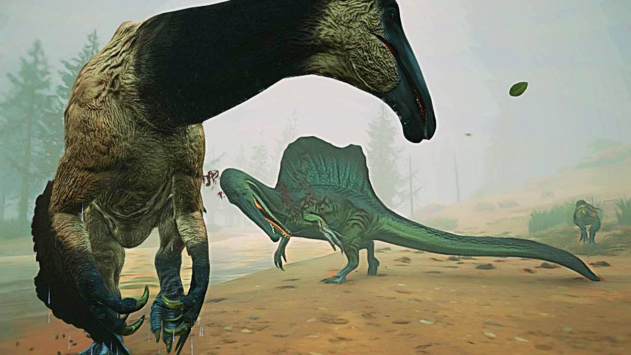 Life of a Solo Spinosaurus.. (Permadeath)