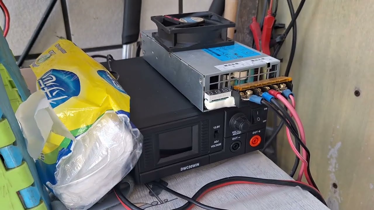 試架 KB2/K4GP HF四波段短波垂直天線。