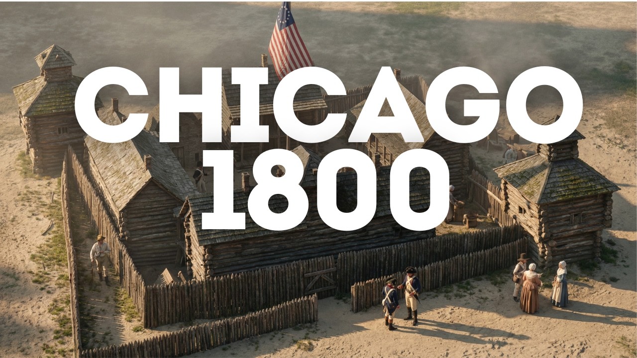 Chicago in the 1800s (Ai Reconstruction) #Chicago #History #1800 #1900