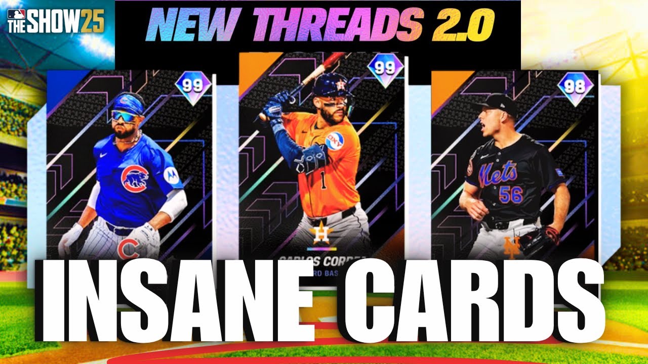 Ranking EVERY NEW THREADS CARD in a TIER LIST MLB THE SHOW