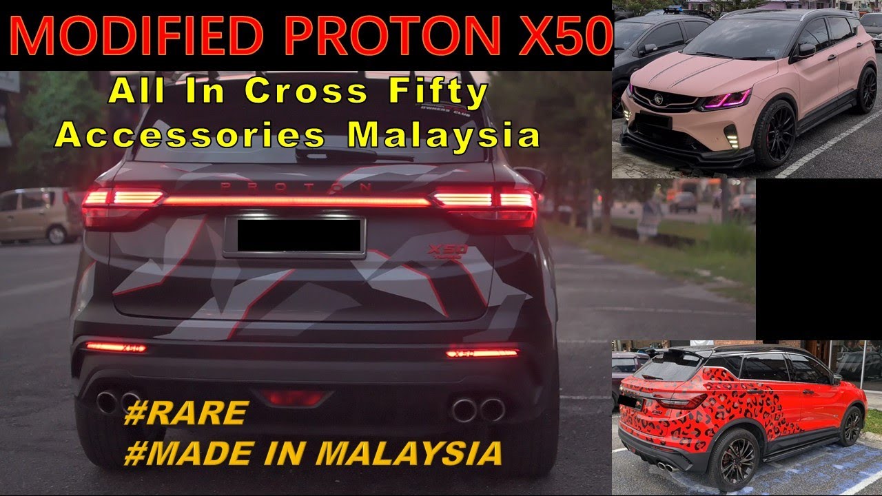 #Vlog Proton X50 Modified - Body Wrap at All In Cross Fifty Accesories Malaysia