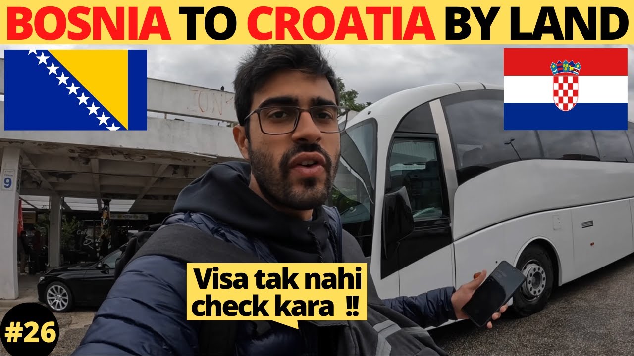 CROSSING Bosnia - Croatia by LAND border 🇧🇦🇭🇷