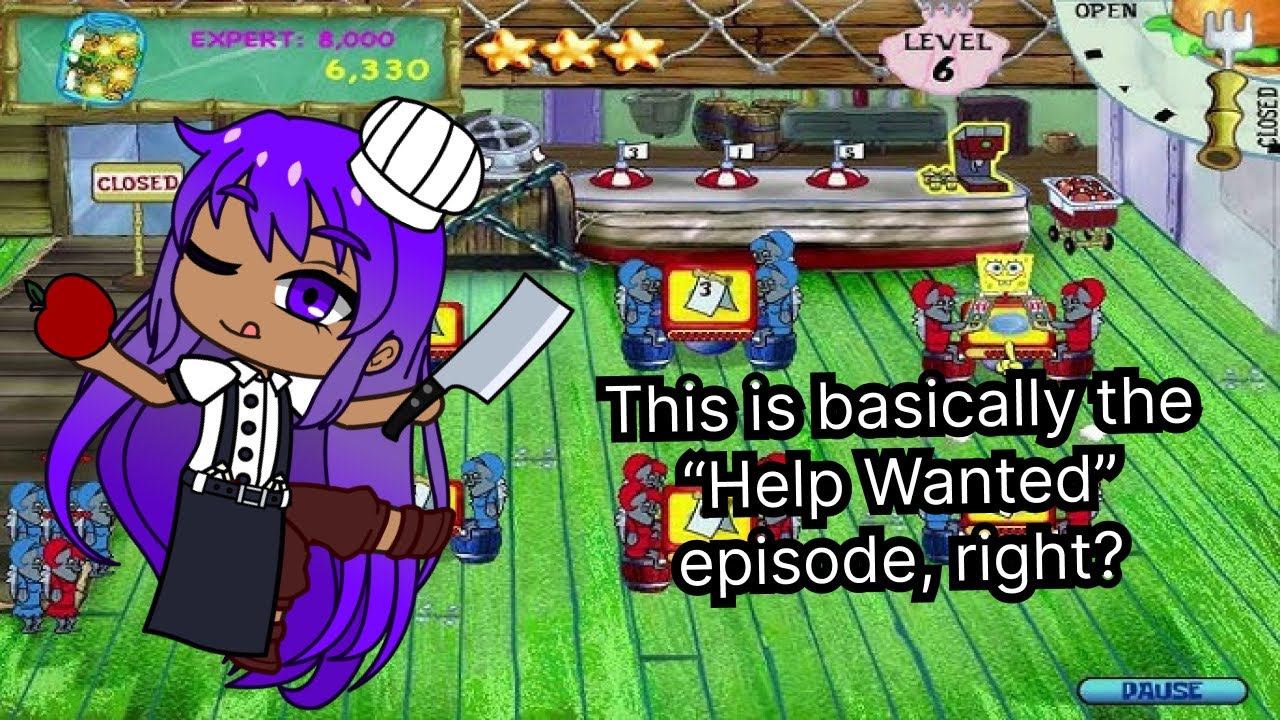 Ah, yes. My childhood game. Time management my beloathed. || The Gaming Stream: SpongeBob Diner Dash