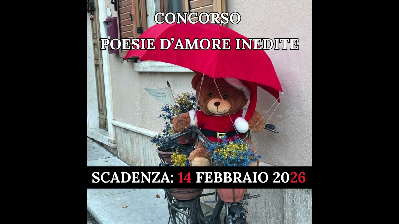 Concorso Il paese della poesia d’amore grandi premi e giuria prestigiosa.