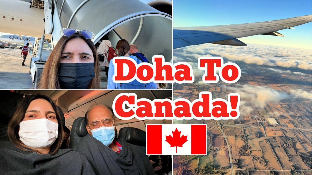 Doha To Canada with Momma Zaid!