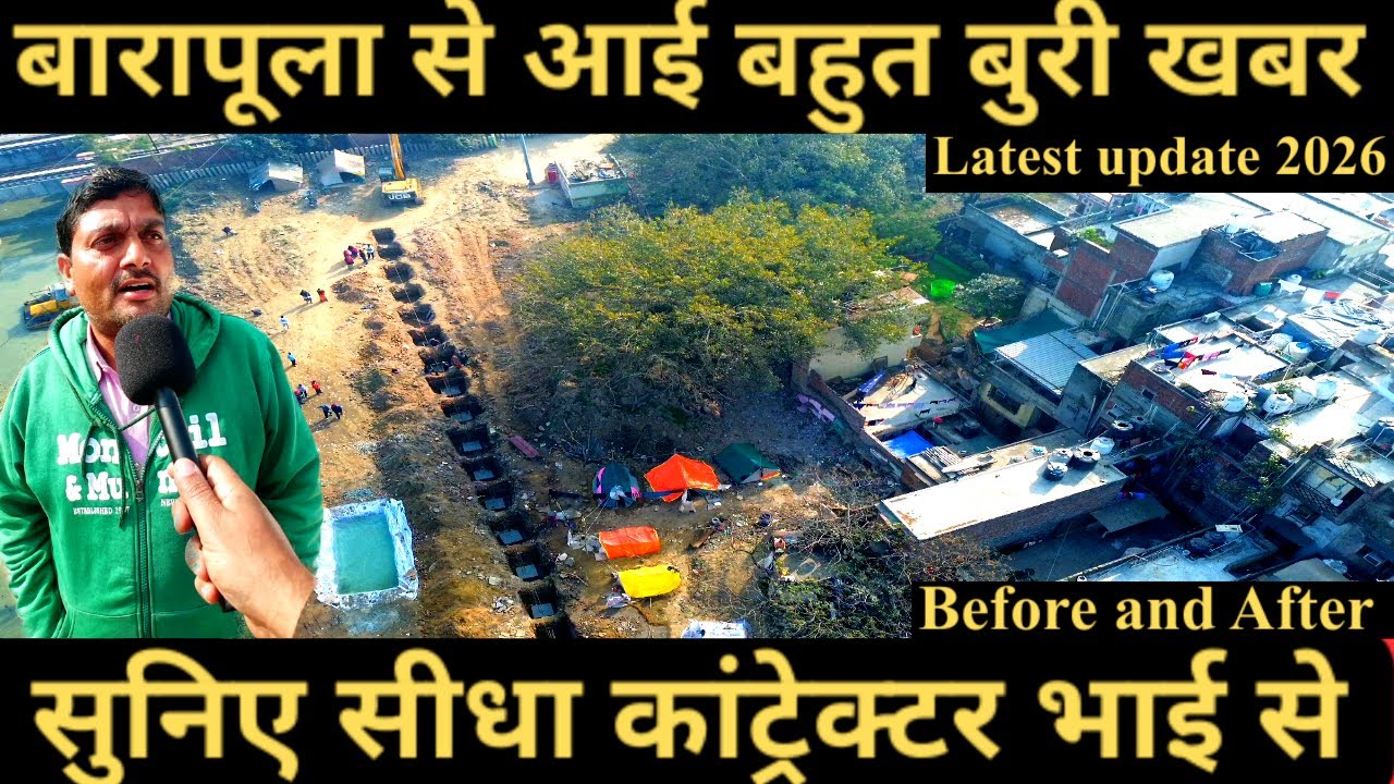 Delhi Barapullah Park development latest 🚨shocking BEFORE AND AFTER update 2026 | @RAHUL SHARM