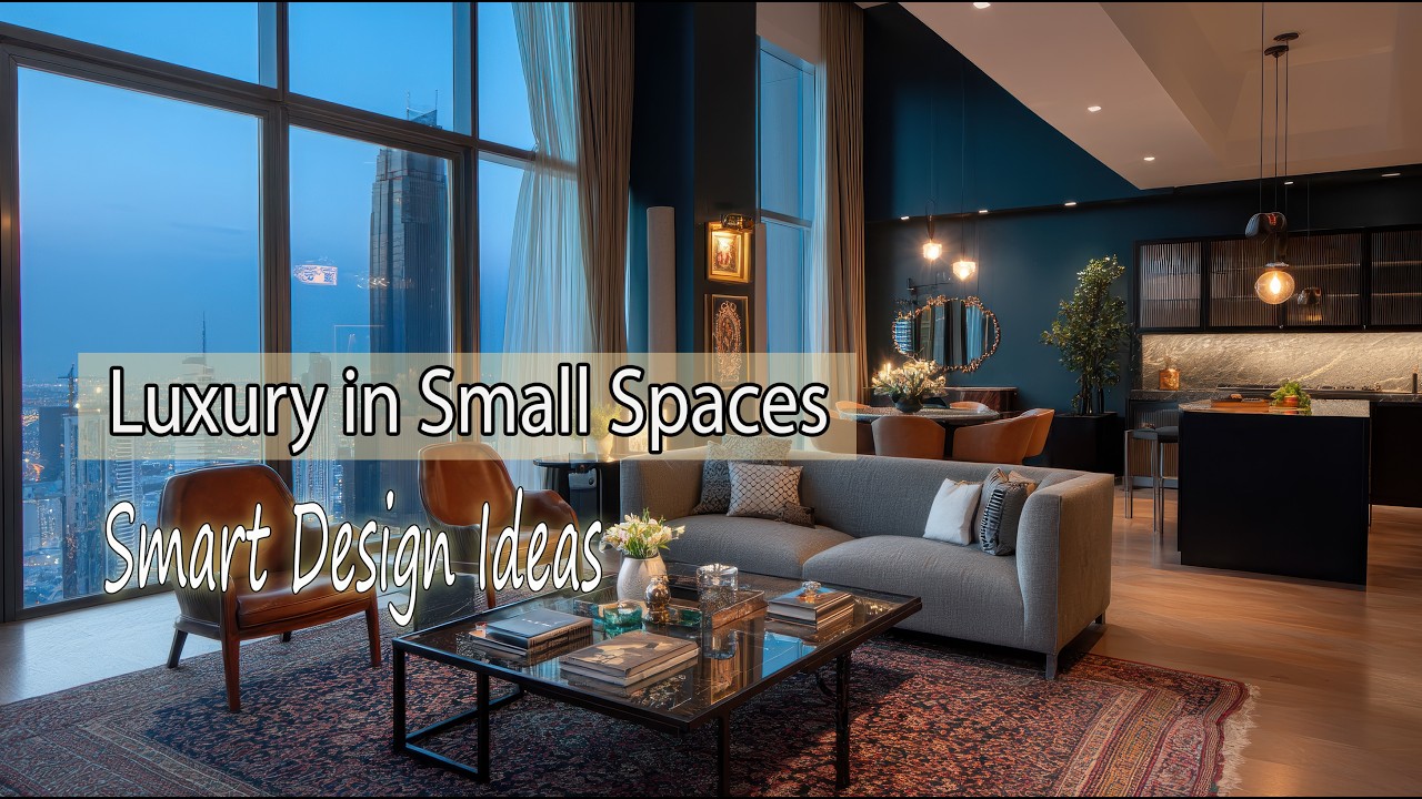 Smart Interior Design Ideas | How to Make a Small Apartment Feel Like a Luxury Penthouse