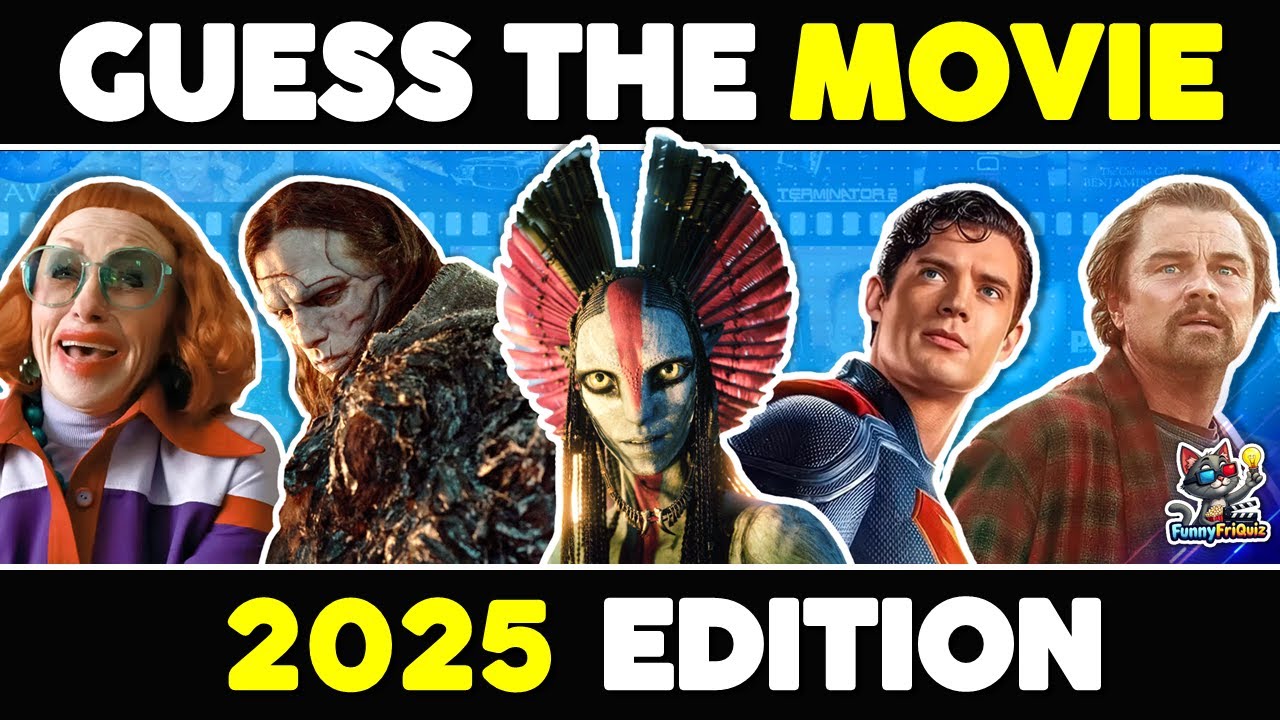 Guess the MOVIE (2025 EDITION) 🎬 | Quiz / Trivia