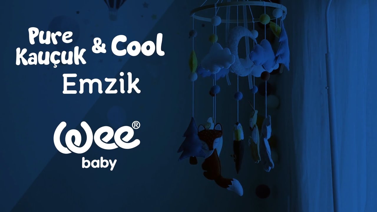Wee Baby Pure Kauçuk & Cool Emziği beraber keşfetmeye ne dersiniz?💙