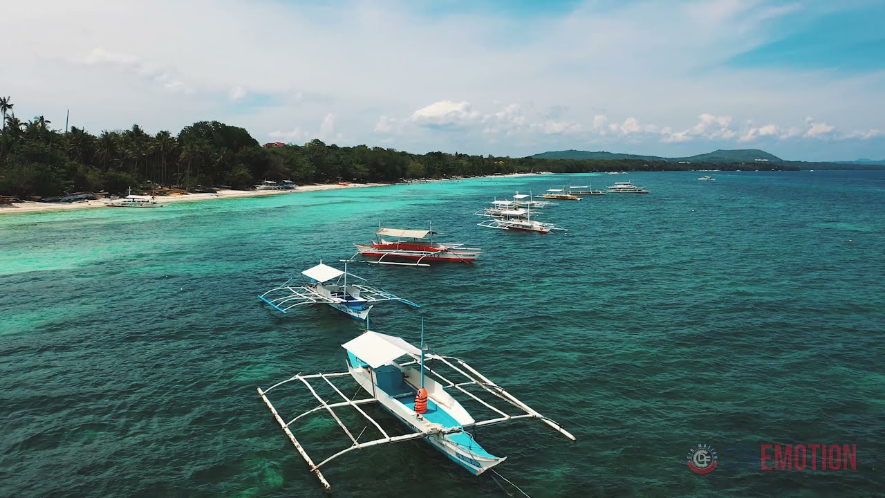 Aerial Drone Shots ( BEACH IN PANGLAO BOHOL ) Philippines