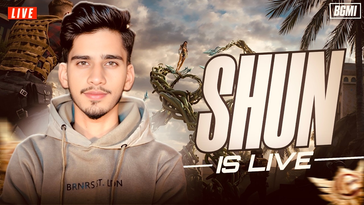 NEW M416 MAXOUT 🔥 SOLO VS SQUAD GAMEPLAY | SHUN IS LIVE | BGMI LIVE 🔴