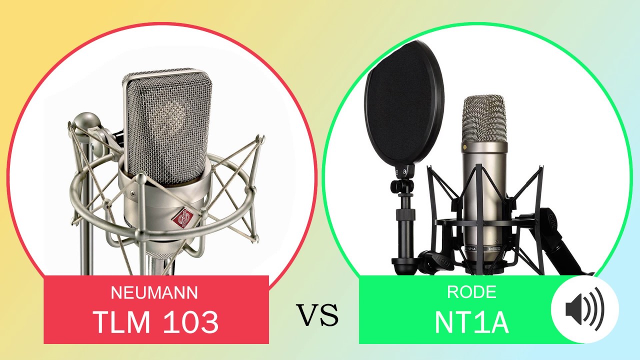 Neumann TLM 103 vs Rode NT1A
