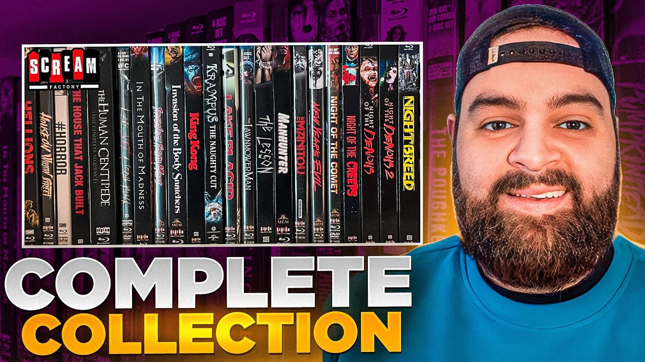 Моя полная коллекция фильмов Scream Factory на Blu-ray | Более 100 фильмов!!