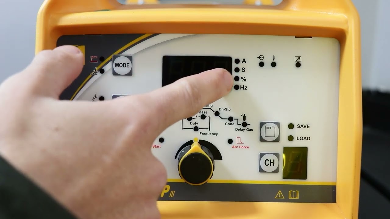 Kama ETIG 200 DP TIG / MMA Welding Machine by Hugong | DC HF Pulse Inverter 220 V Digital Control