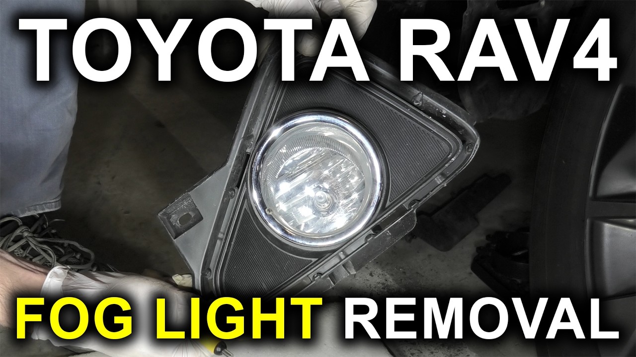 Toyota RAV4 (2016-2018): Fog Light Assembly Removal (Bulb Replacement).