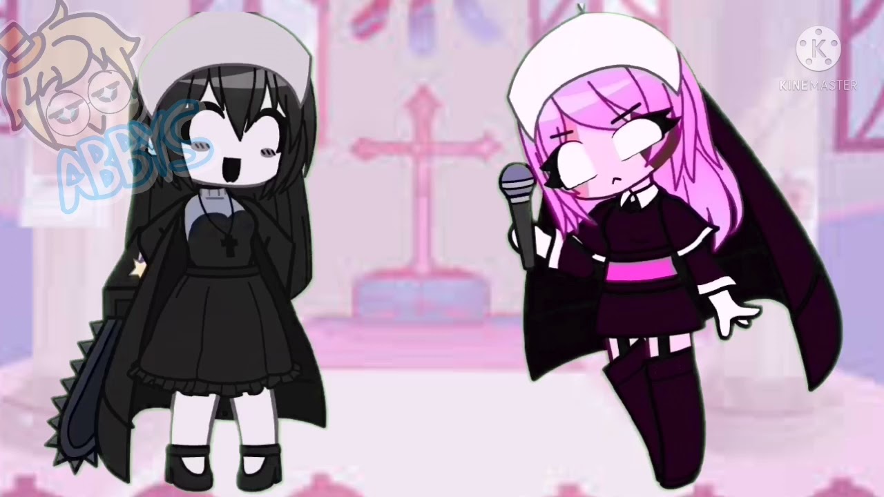 FNF nun battle | taki vs sarvente | Crucify Song  // but it's gacha