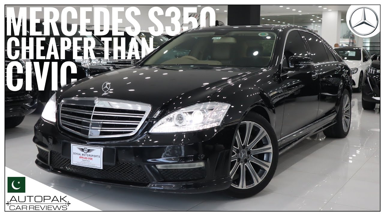 Mercedes-Benz S350 Long Wheelbase 2007. Huge + Luxurious Sedan Cheaper than CIVIC.