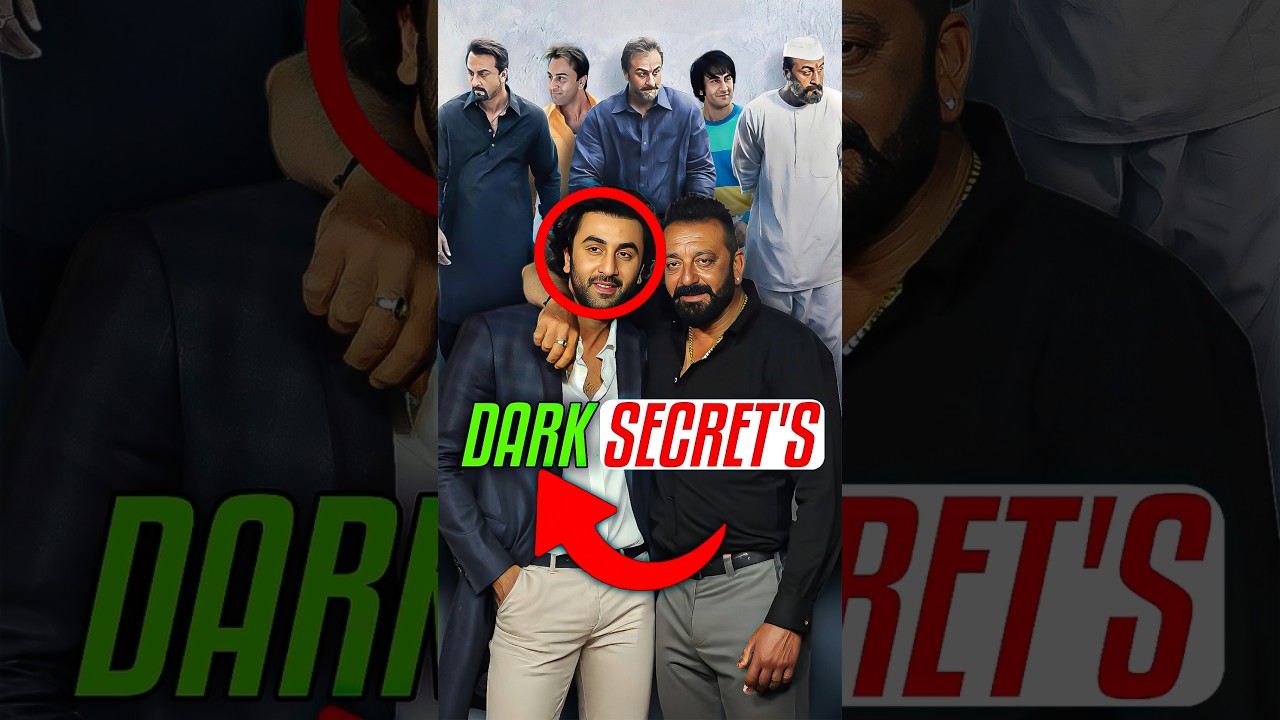 SANJU MOVIE UNKNOWN FACTS AND SECRET'S | #shorts #sanju #ranbirkapoor