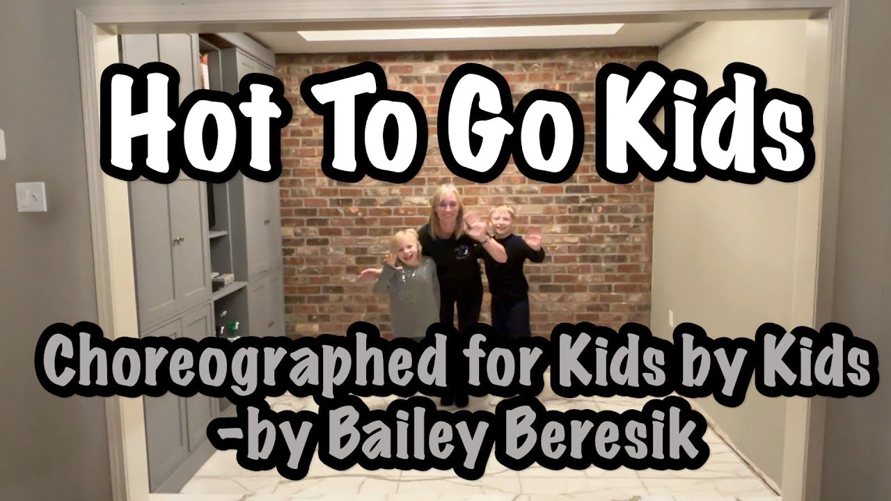 Hot To Go Kids - line dance for kids teach video