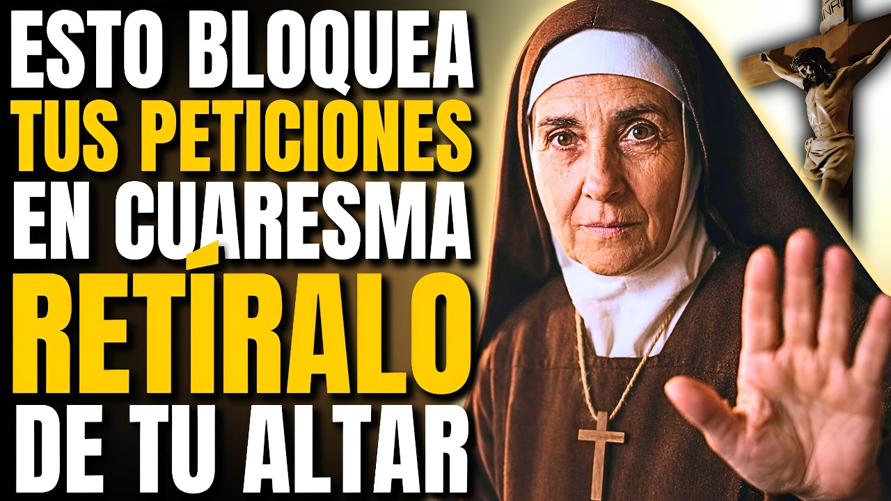 ⚠️RETIRA ESTO DE TU ALTAR DE CUARESMA DE INMEDIATO! — SANTA TERESA REVELÓ QUE BLOQUEA TUS PETICIONES