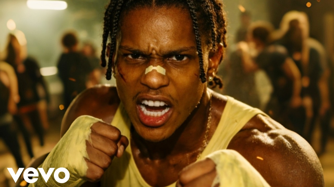 A$AP Rocky Ft. $UICIDEBOY$ & Denzel Curry - RAGE MODE (Music Video)