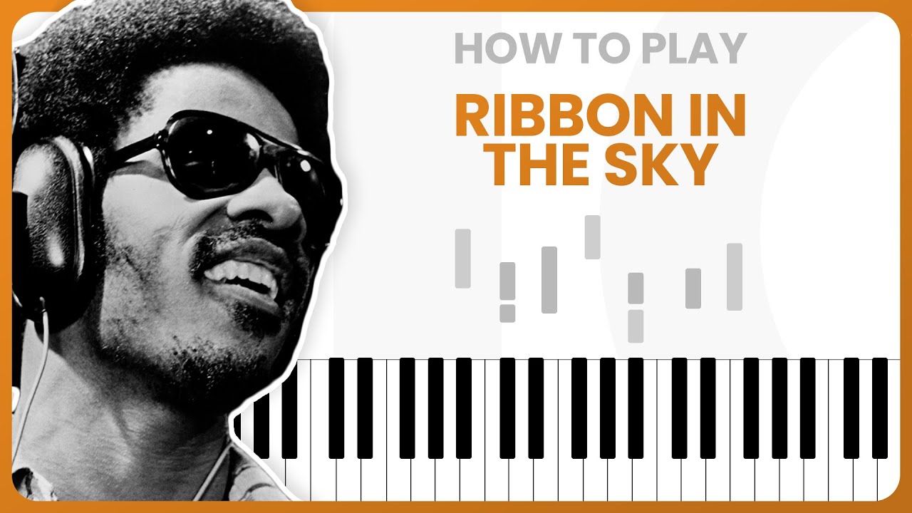 How To Play Ribbon In The Sky By Stevie Wonder On Piano - Piano Tutorial (PART 1)