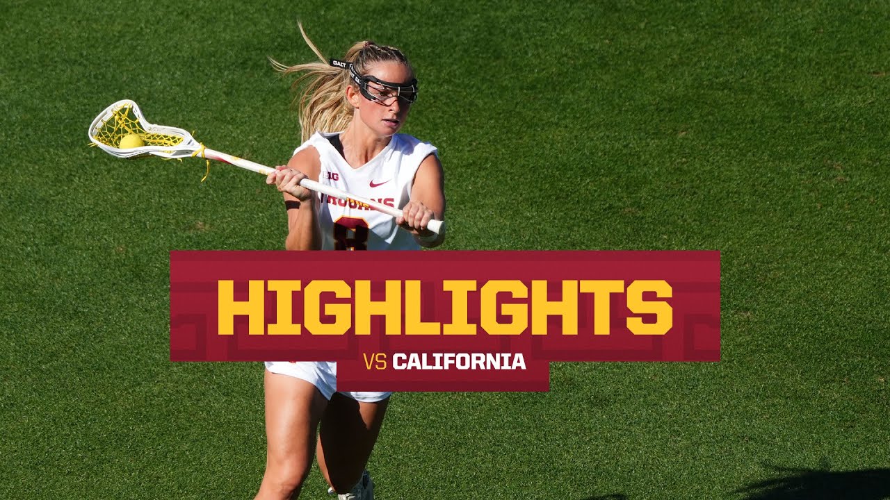USC Lacrosse vs California Highlights | Trojans win 16-9