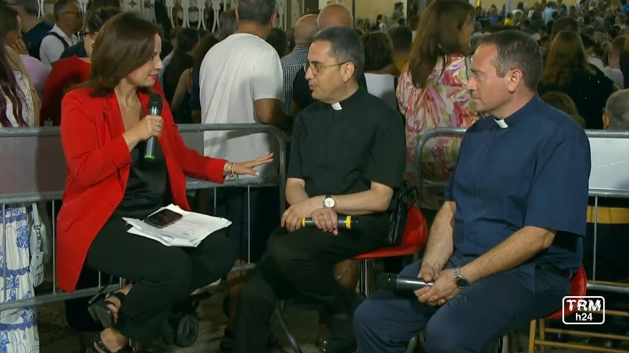 San Rocco a Montescaglioso, con Don Angelo Gallitelli e Don Francesco Gallipoli
