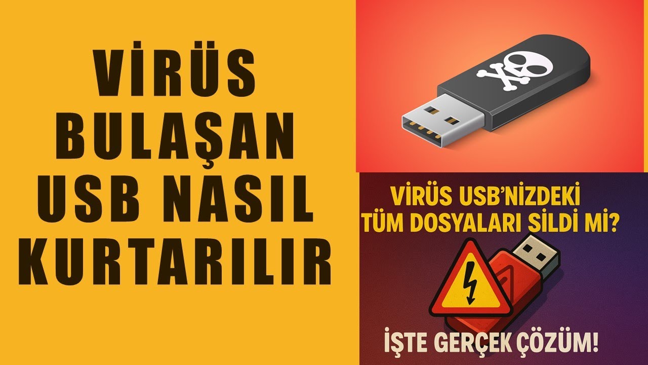 Virüs USB'nizdeki Tüm Dosyaları Sildi Mi? İşte Gerçek Çözüm!