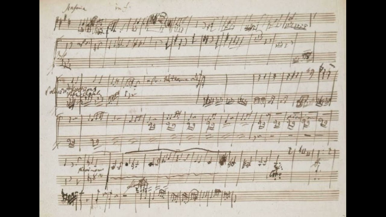 Beethoven: a lovely Symphony Andante  draft in E-Major completed by W. Holsbergen