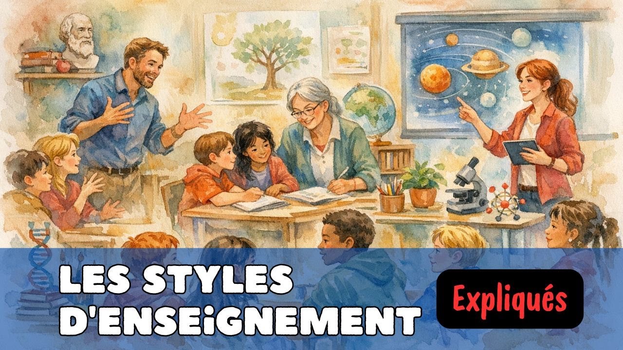 Styles d'enseignement : définition, exemples... (expliquée en 3 minutes)