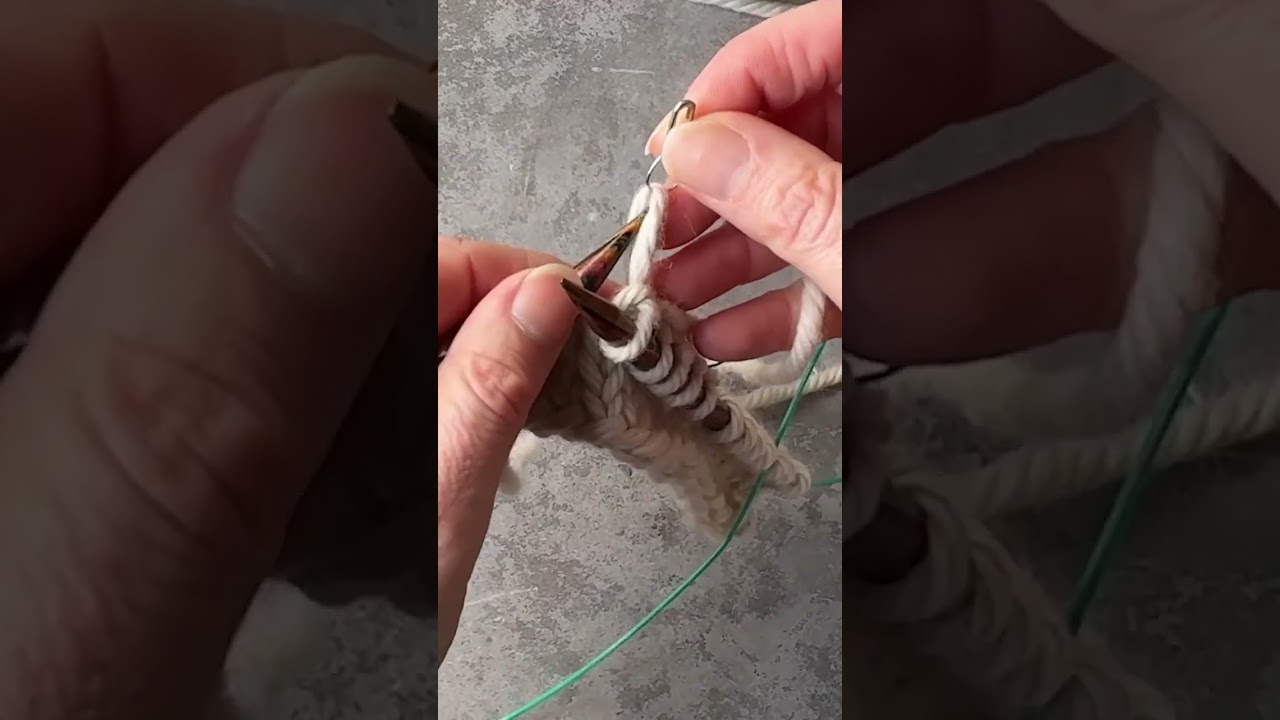 How to knit Japanese Short Rows!