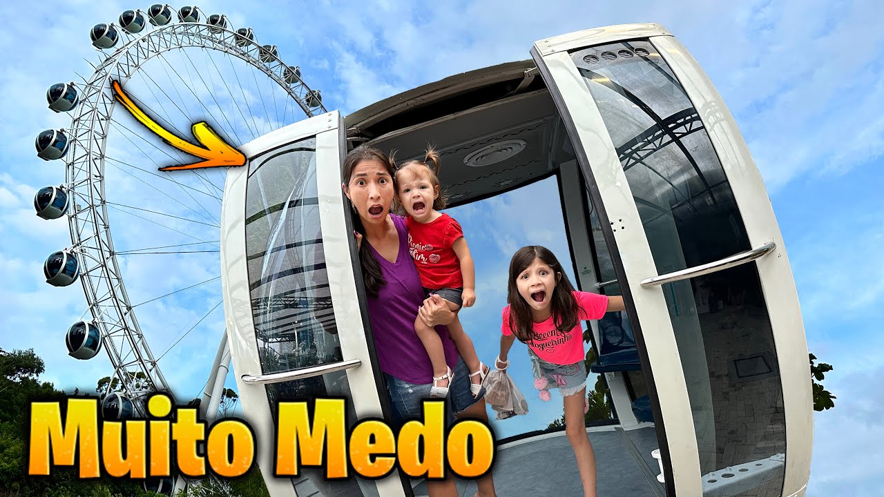FOMOS NA MAIOR RODA GIGANTE DO BRASIL, RAPHA CHOROU DE MEDO ★ FAMÍLIA MASUDINHA ★