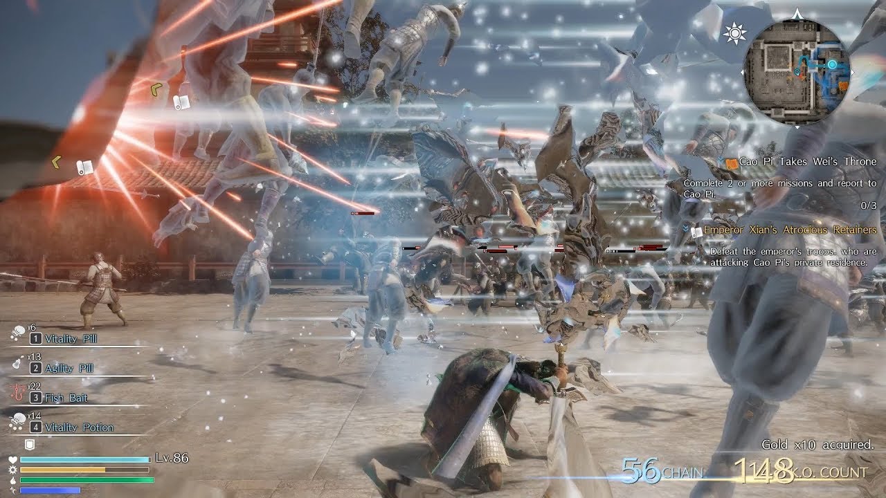 Dynasty Warriors 9 - Cao Xiu Story - Chaos Difficulty - Chapter 10: Cao Pi Takes Wei's Throne