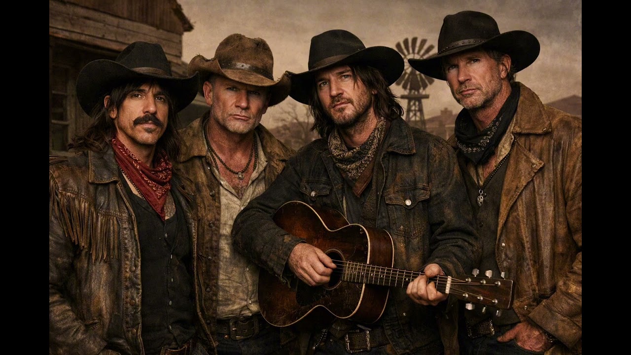 What if Red Hot Chili Peppers were Outlaw country? #aimusic #reimagined 