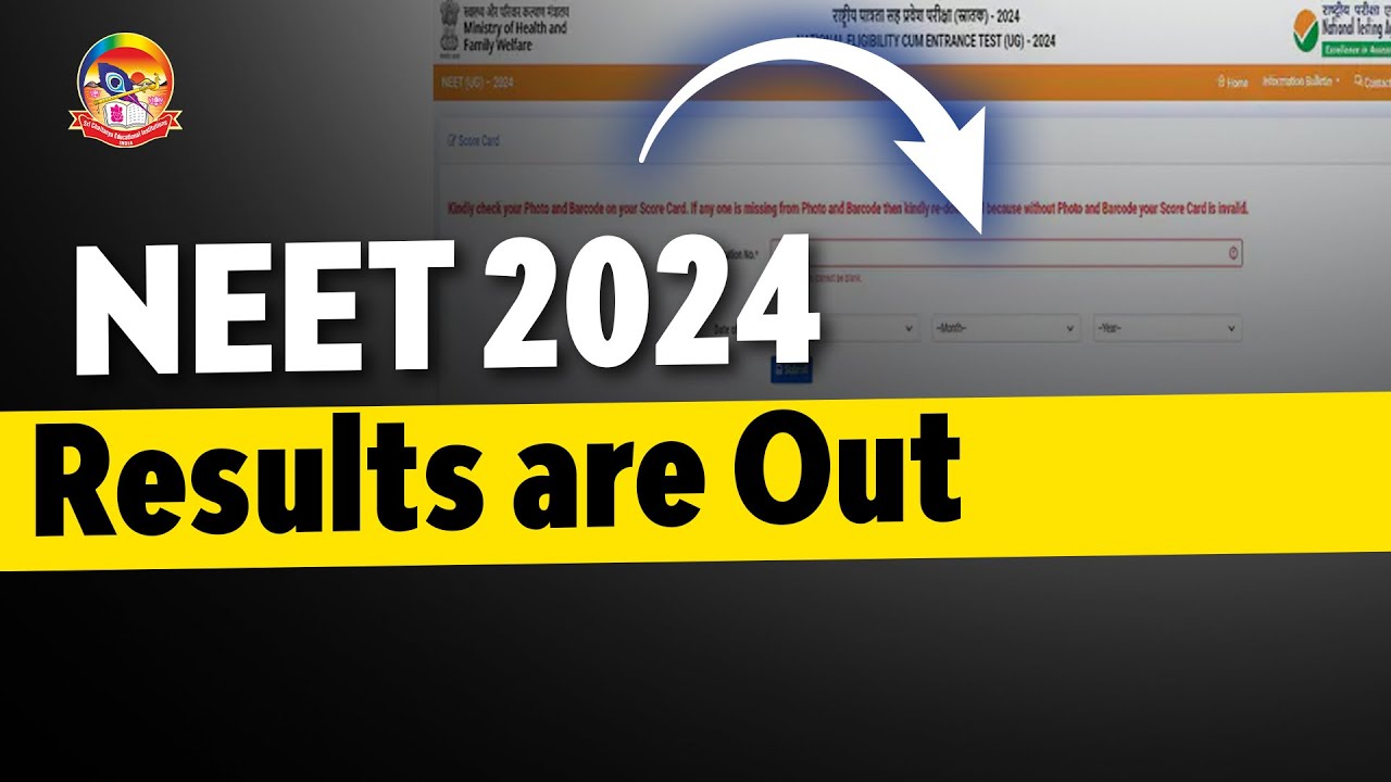 NEET 2024 Results are Out | NEET 2024 AIR 1 #NEET2024Results #air1neet #NEET2024 @SriChaitanyaAcademyNEET