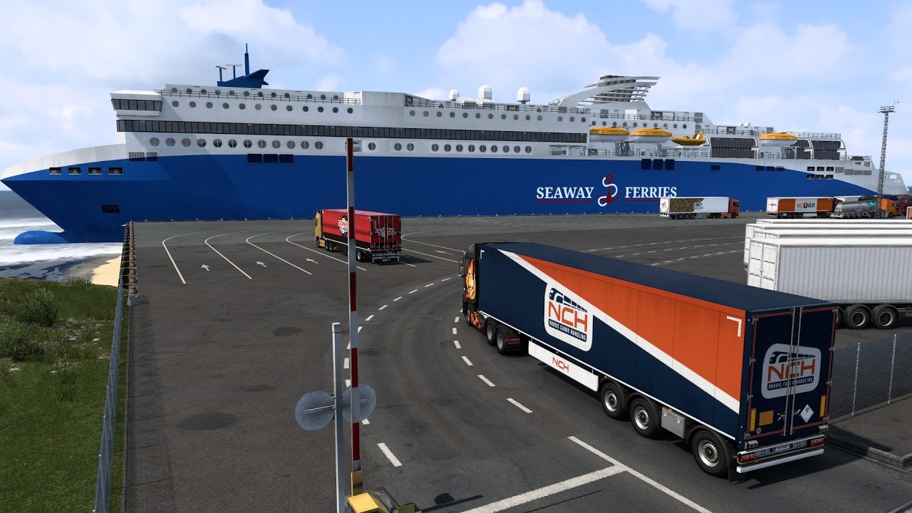 ETS2 - Episode 114 - Helsinki, Finland to Madrid, Spain Part 5 - Crossing Bordeaux